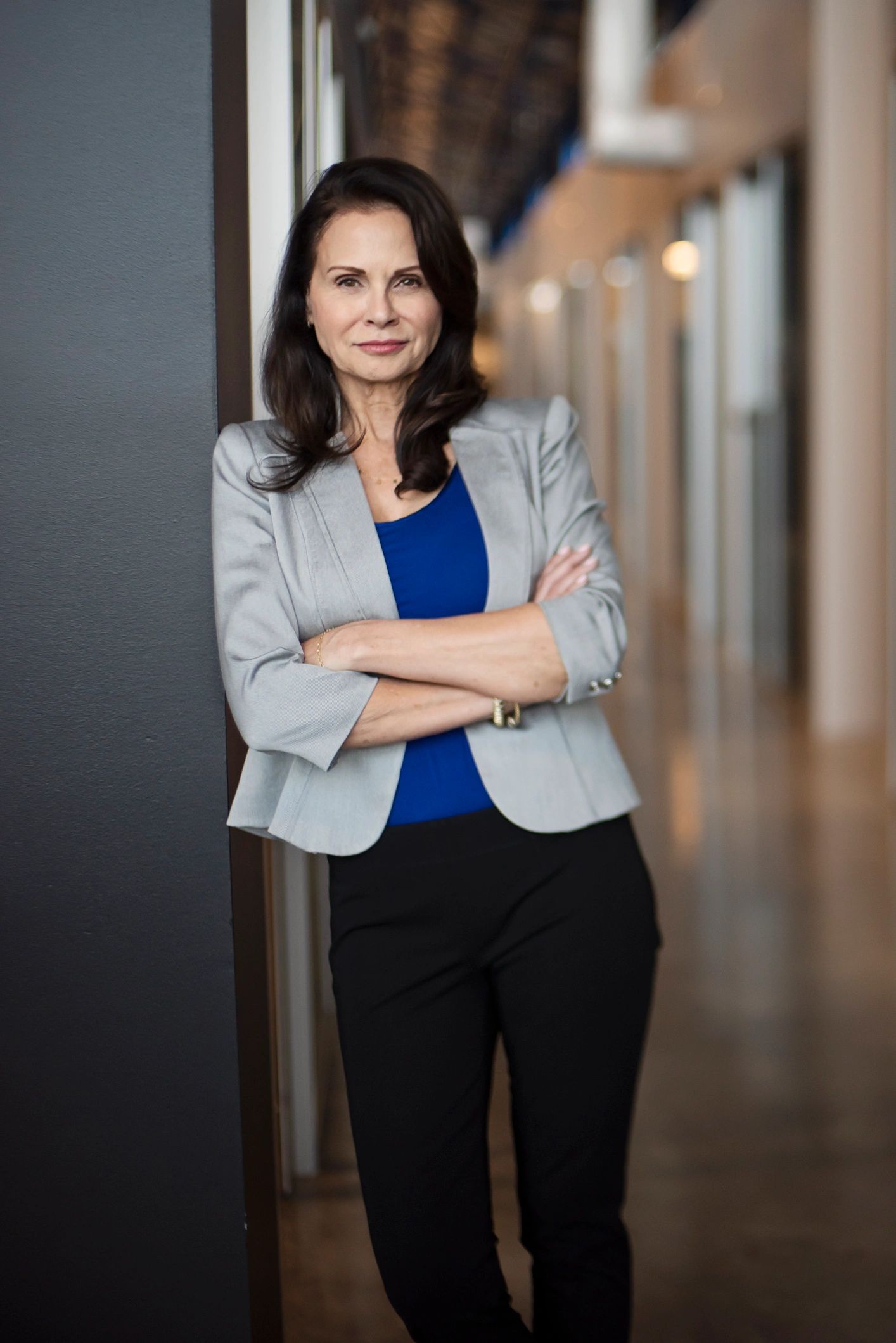 Professional author portrait for leadership book section