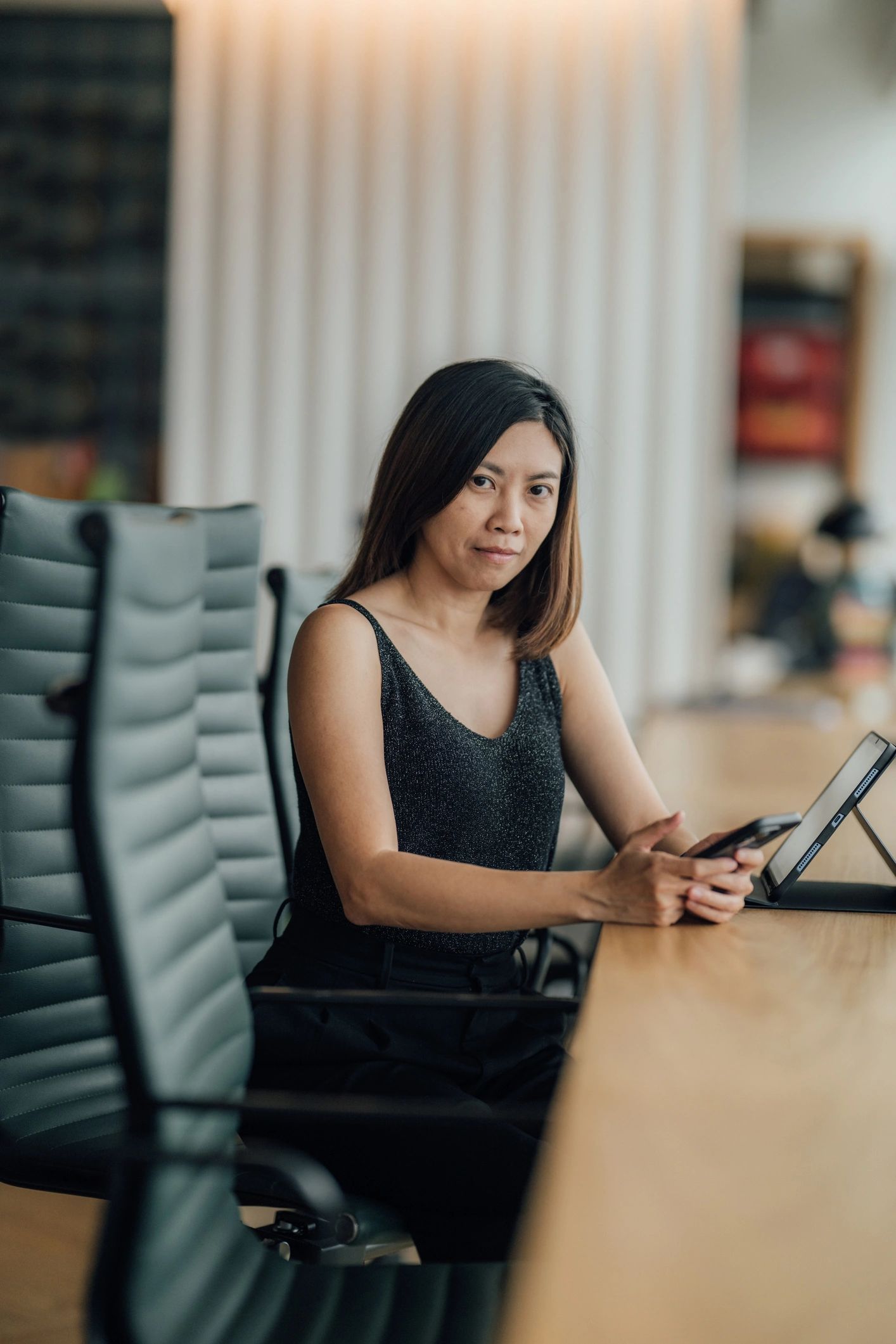 Professional workshop participant portrait